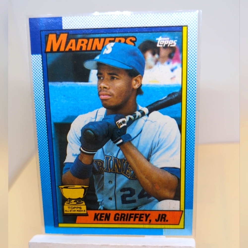 1990 Topps Ken Griffey Jr. #336 All-Star Rookie (Error Bloody Scar) Near Mint